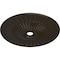 Ekena Millwork Galveston Ceiling Medallion (Canopies up to 4 3/4"), 36 5/8"OD x 3 5/8"ID x 2 3/8"P, Stone Hearth CM36GLSHF - alternate 2